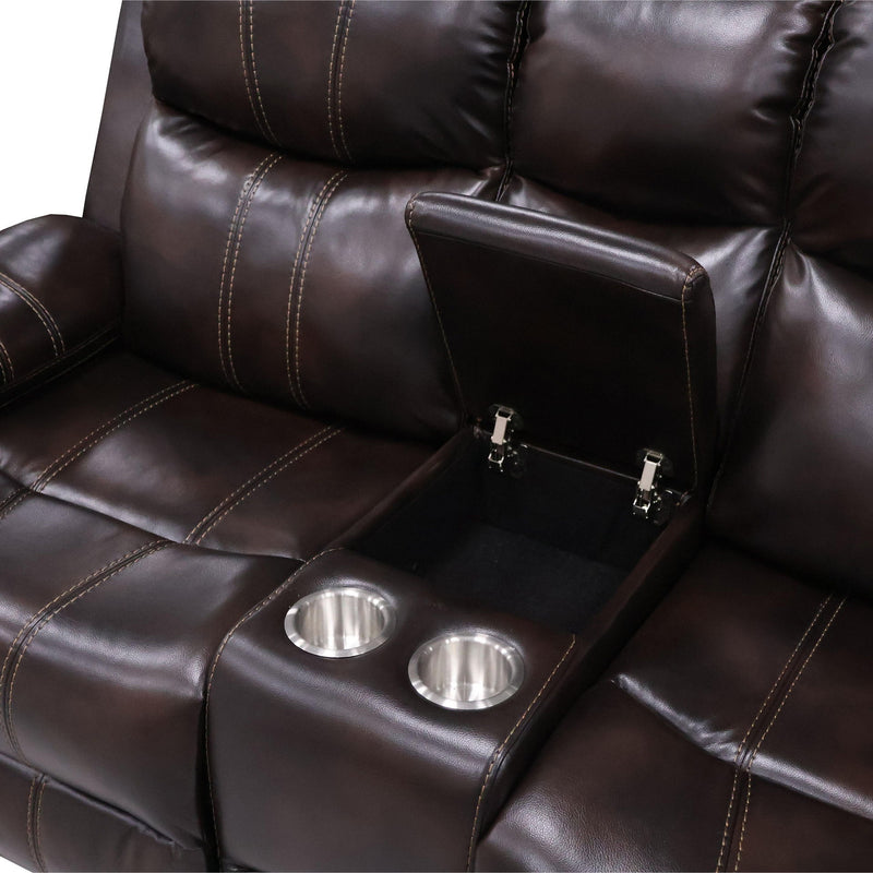 Kellen - Reclining Console Loveseat