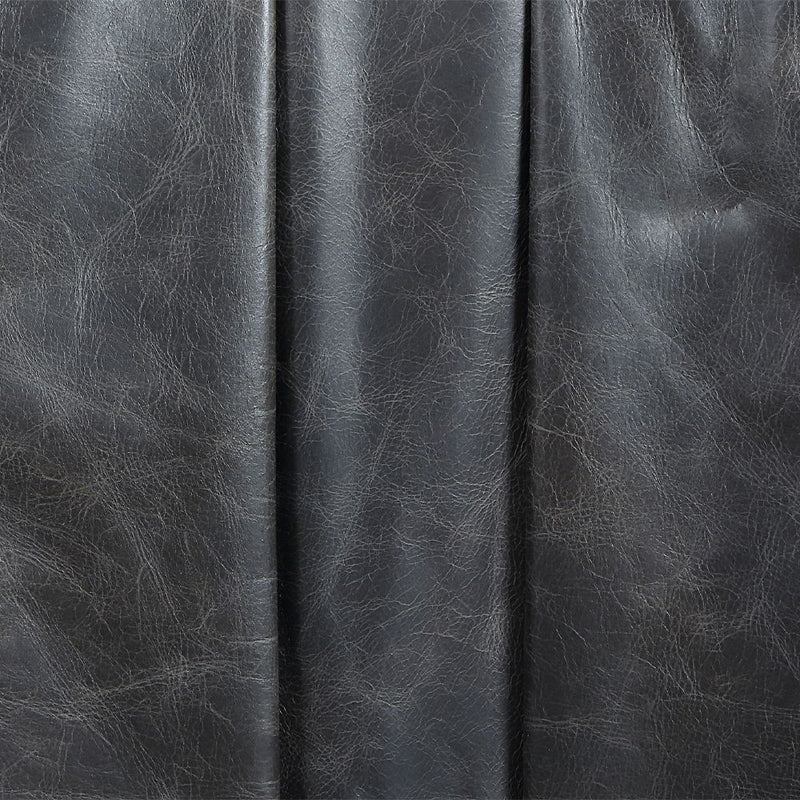 Piotr - Accent Chair With Swivel - Black Top Grain Leather
