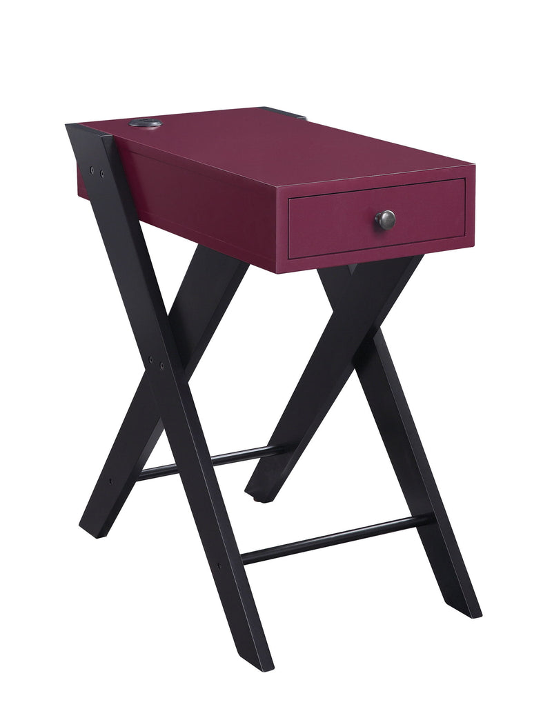 Fierce - Accent Table With Built In USB Port