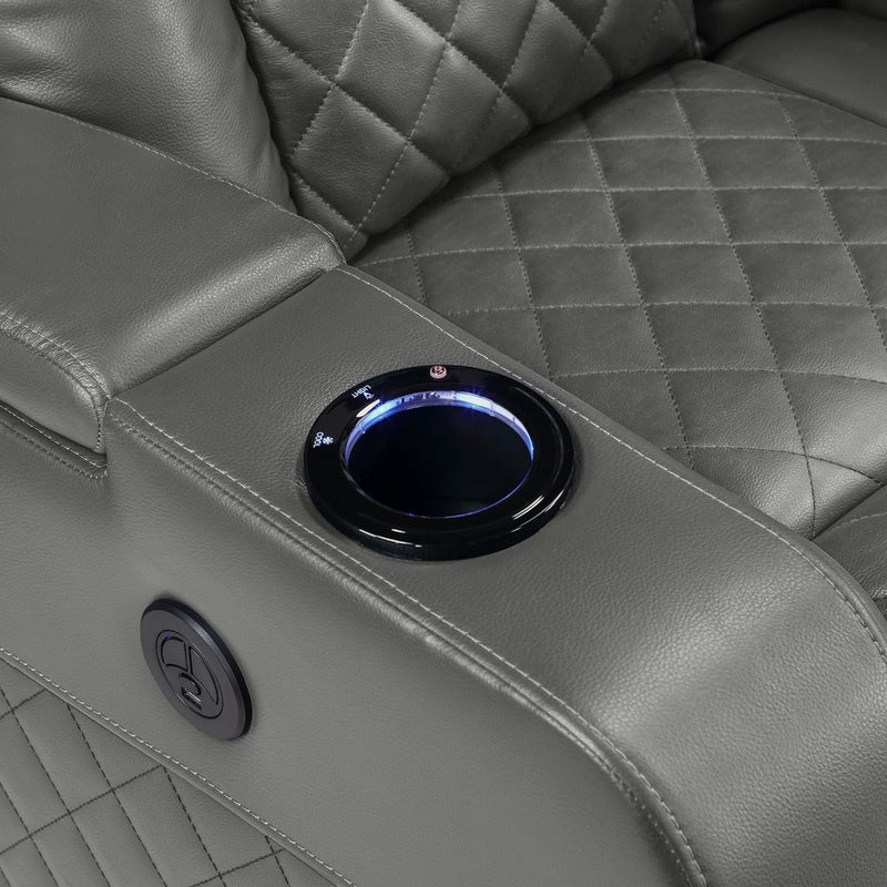 Alair - Power Motion Recliner With Bluetooth, Wireless Charger & Cupholder