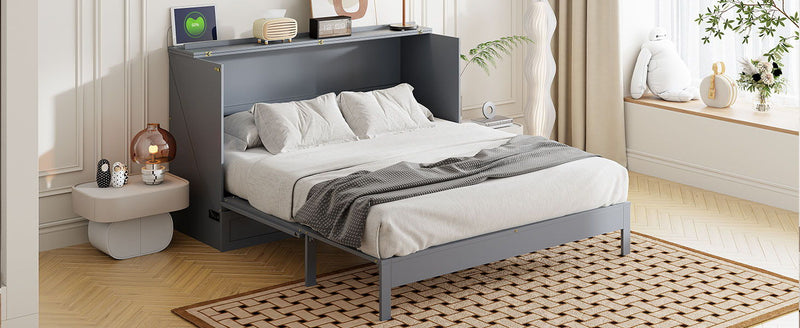 Murphy Bed With Large Drawers