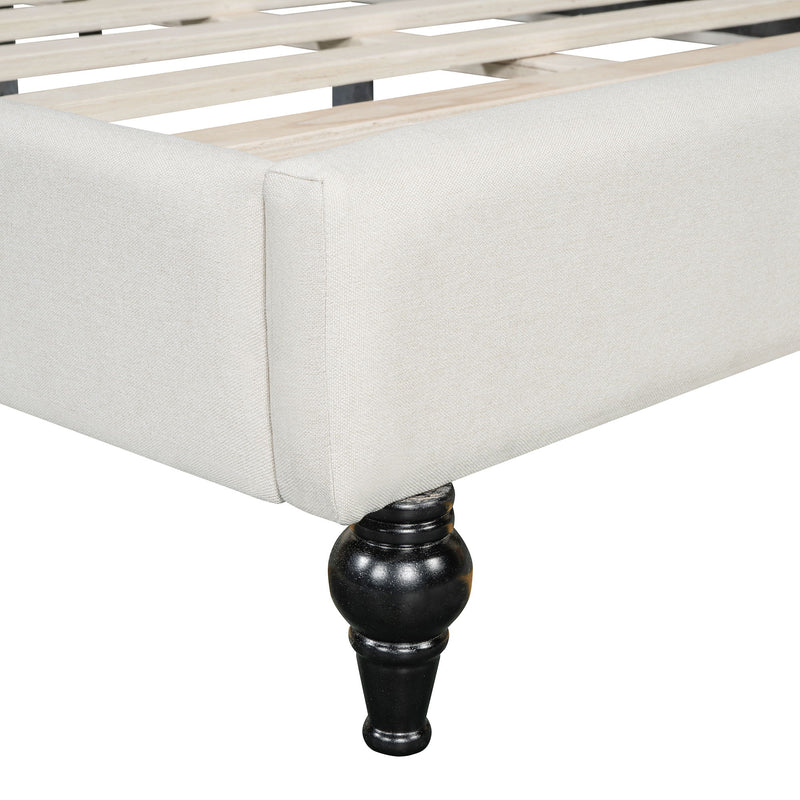 Modern L Shaped Daybed With Legs
