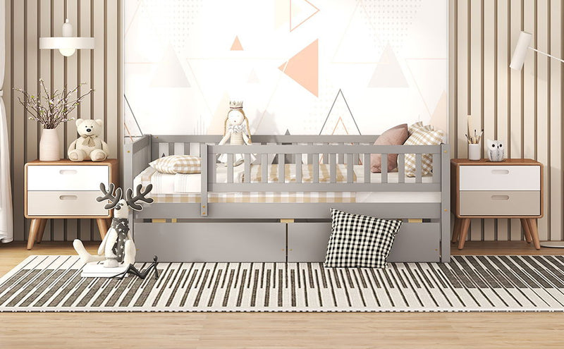 Multifunctional Wooden Daybed Bed
