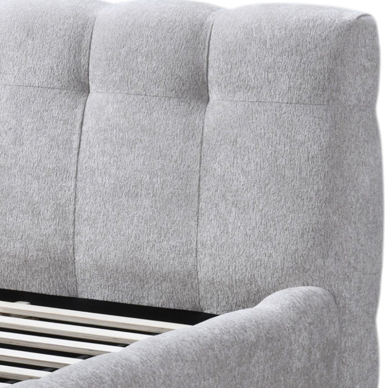 Hannah - Eastern King Bed - Gray