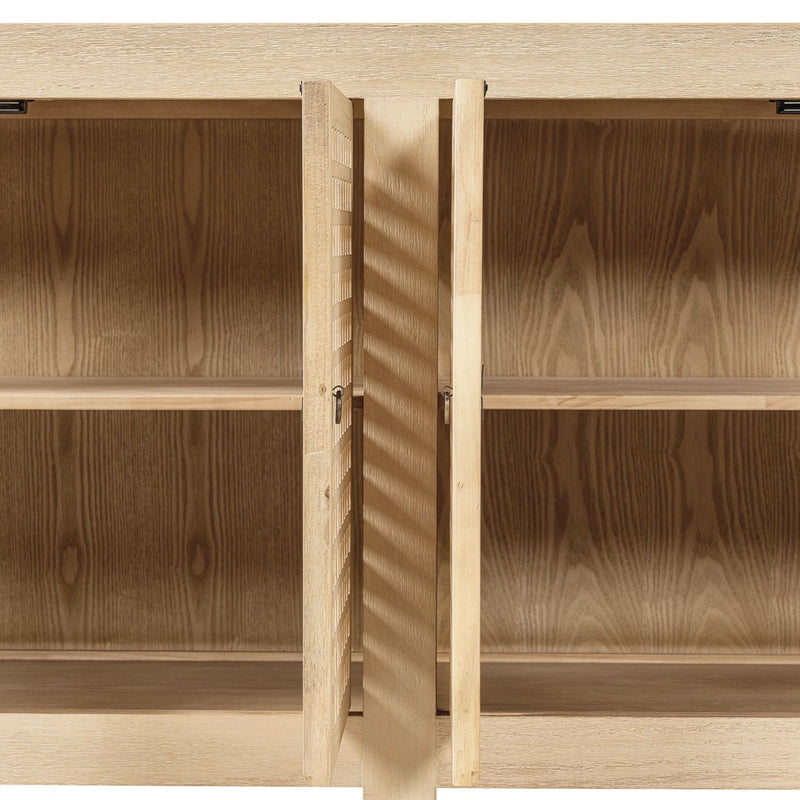Alden - 4 Door Cabinet - White