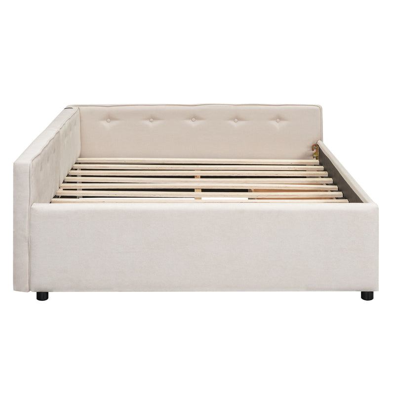 Platform Bed With USB Ports