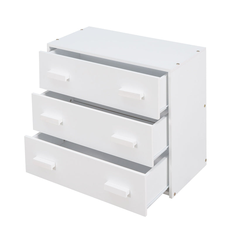 Loft Bed With Cabinet And Shelf
