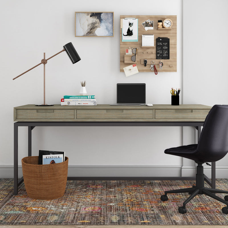 Banting - Mid Century Wide Desk, Handcrafted