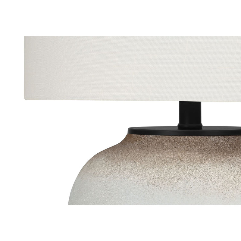 Iluminación moderna, Lámpara de mesa, Cerámica - Crema