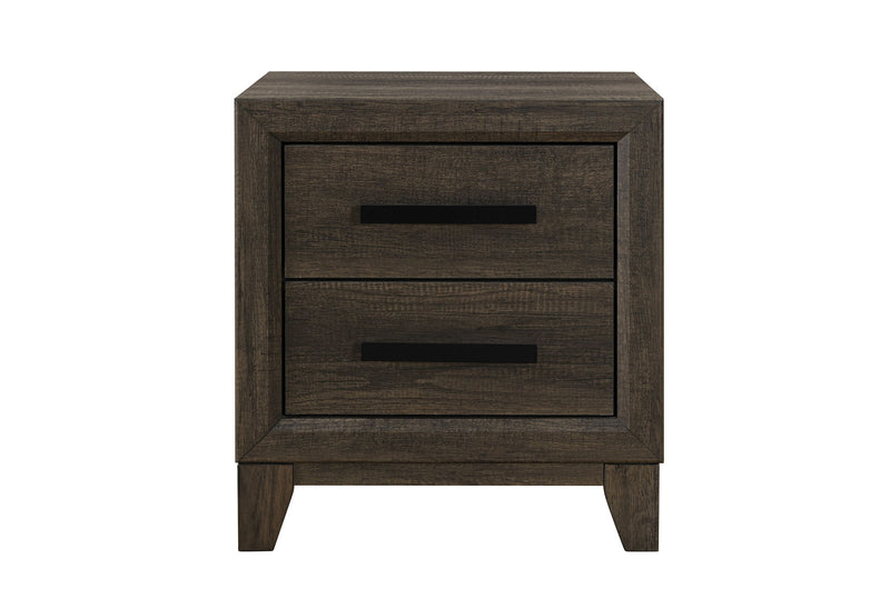 Harmony - 5 Piece Queen Bedroom Set (Bed, Dresser & Mirror, Nightstand, Chest) - Dark Brown
