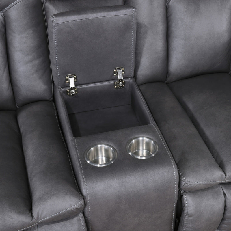 Morello - Reclining Console Loveseat