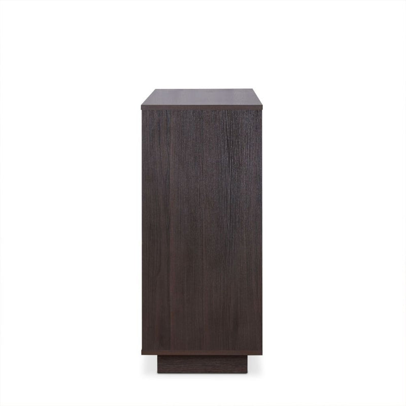 Hazen - 35" Wine Cabinet - Espresso