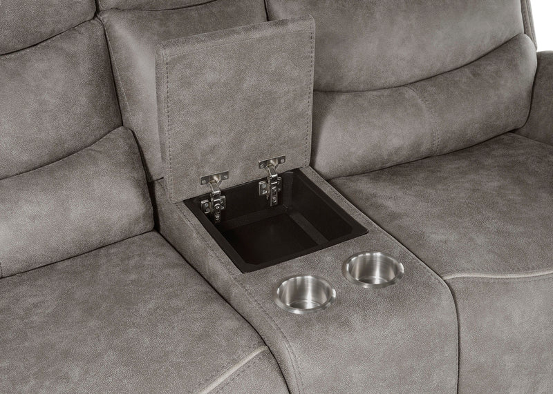 Kamari - Reclining Console Loveseat