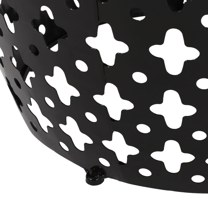Modern Design, Metal End Table, Large