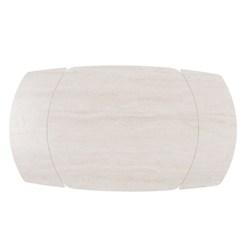 Bexley - Dining Table With Ceramic Top - Cream