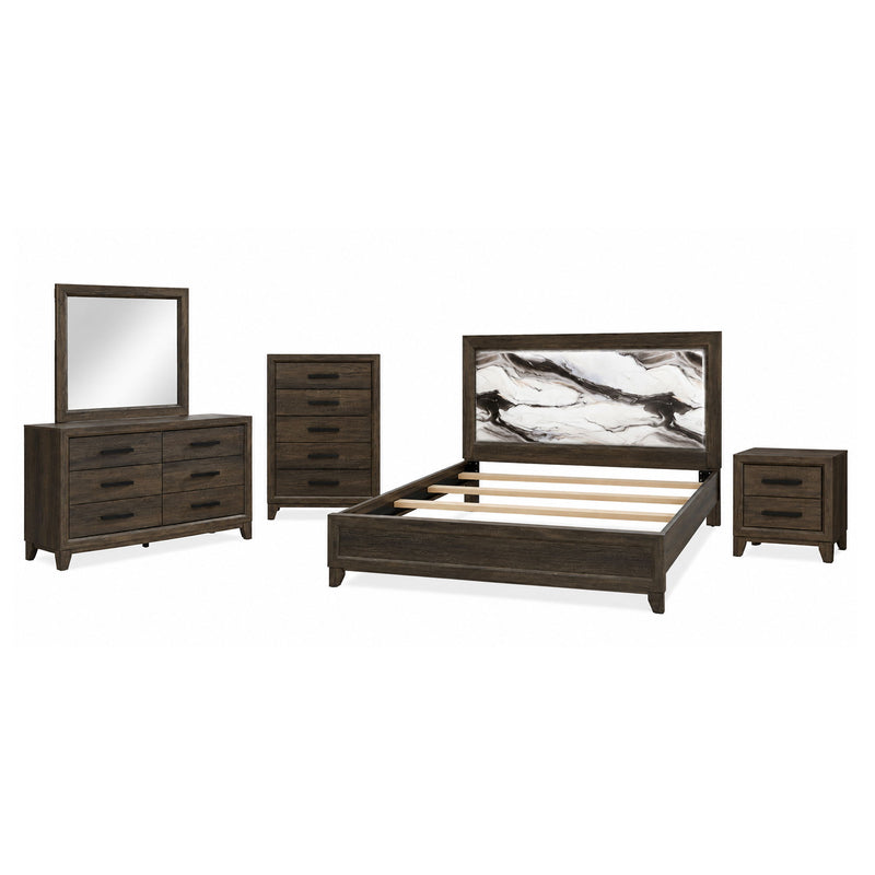 Harry - 5 Piece Bedroom Set With LED