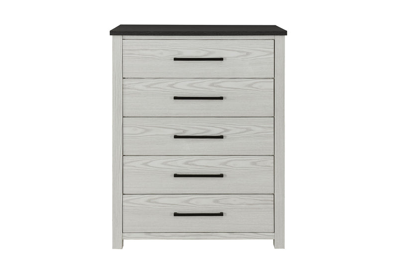 Ava - 5 Piece King Bedroom Set - Beige