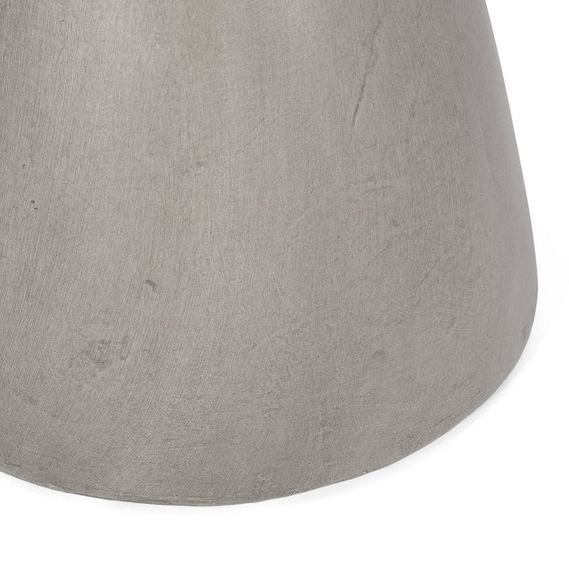 Outdoor / Indoor Lightweight Concrete Side Table