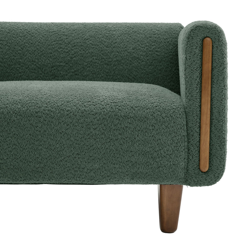 3 Seater Sofa With Armrests For Living Room