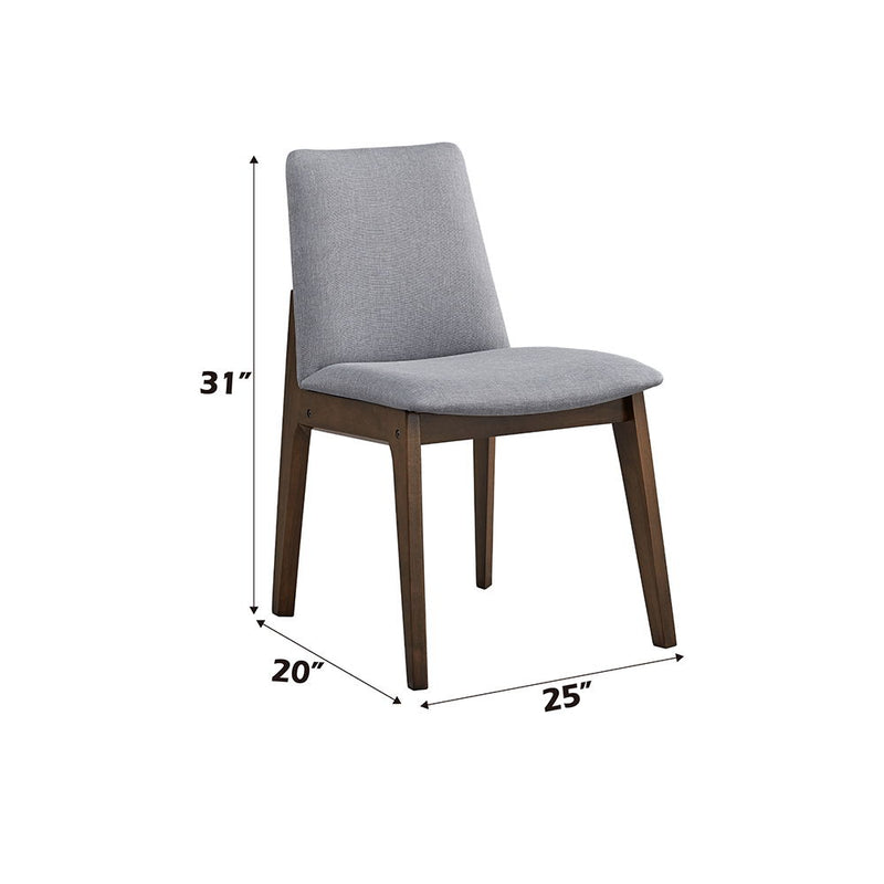 Kaela - Side Chair (Set of 2) - Walnut