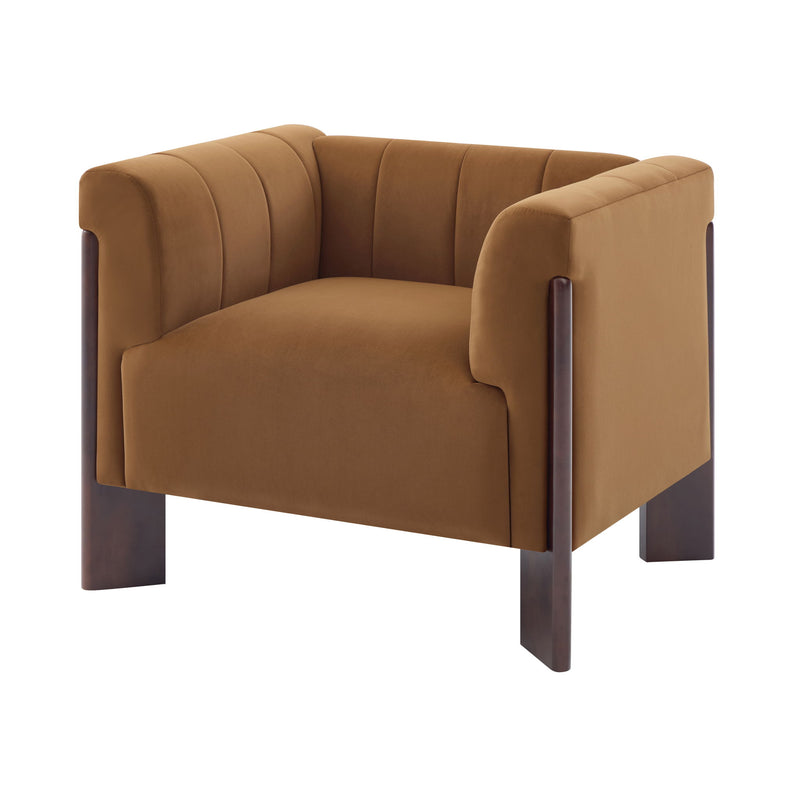 Accent Chair With Tight Back For Living Room