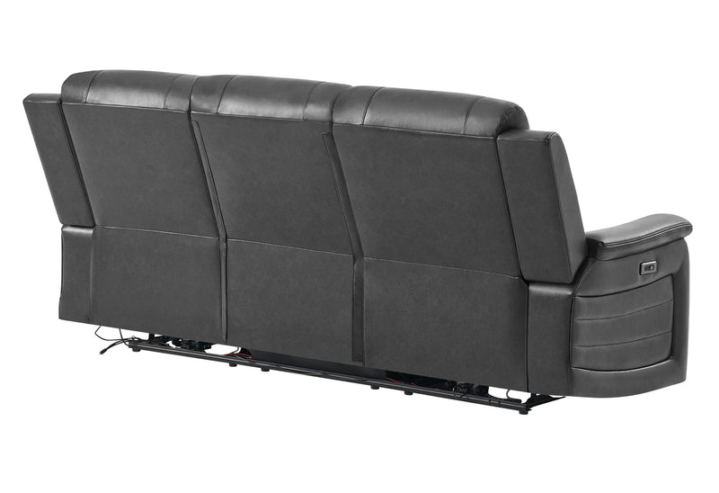 U8879 - 3 Piece Living Room Set (Sofa, Loveseat, Chair) - Charcoal